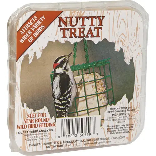 C&S Suet Nutty Treat - 11 OZ