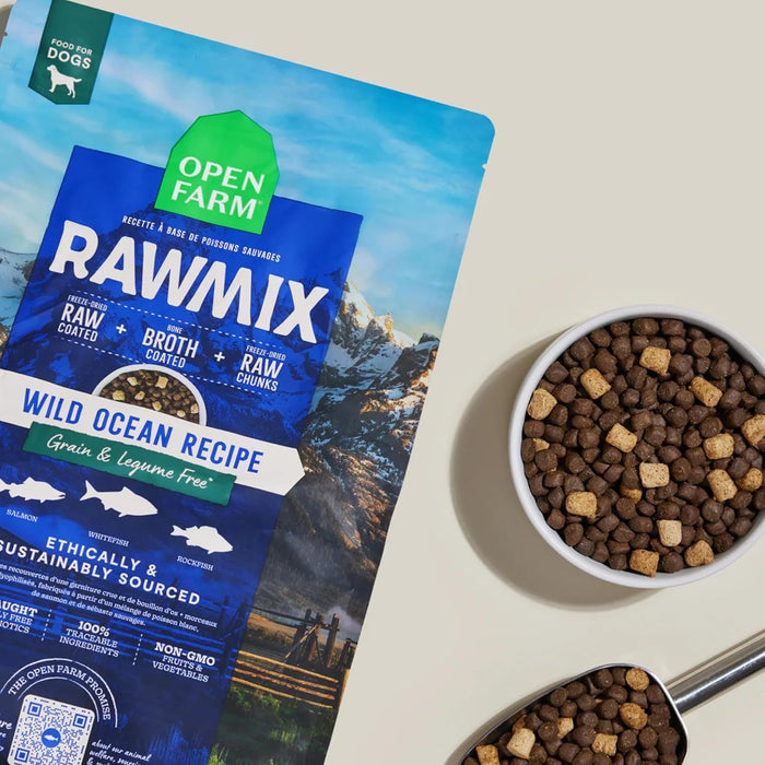 Open Farm Wild Ocean Grain-Free RawMix Dog Food