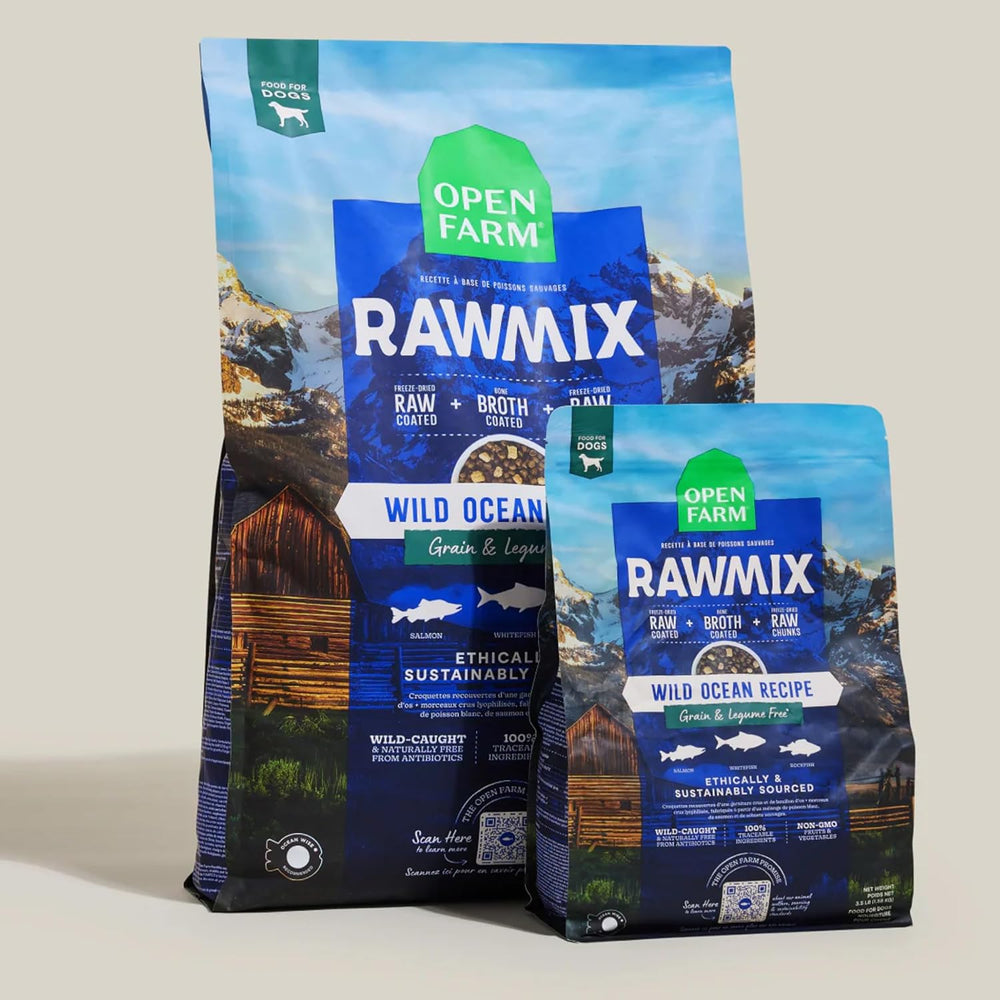 Open Farm Wild Ocean Grain-Free RawMix Dog Food