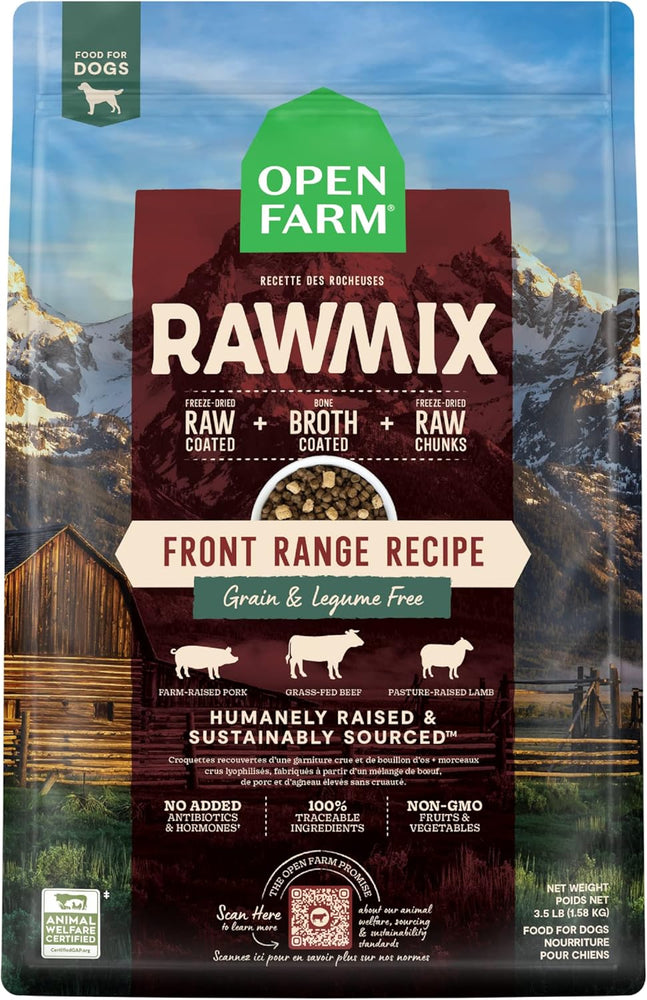 Open Farm Front Range Grain-Free RawMix Dog Food