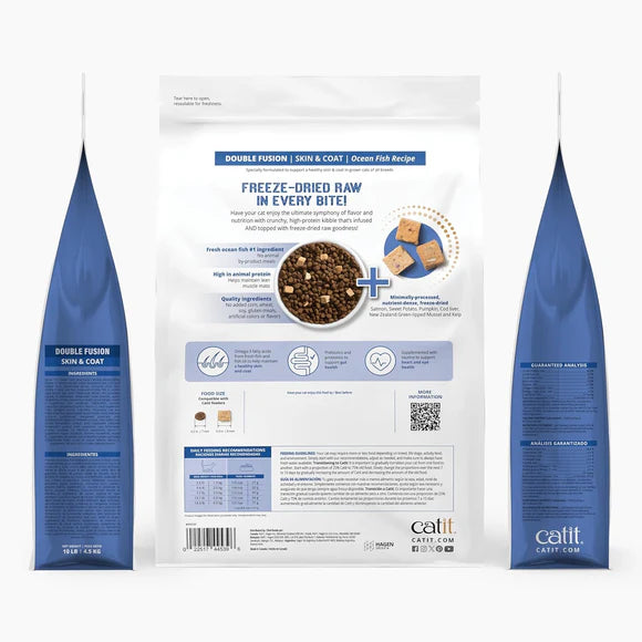 Catit Recipes Double Fusion Skin & Coat – Ocean Fish Recipe