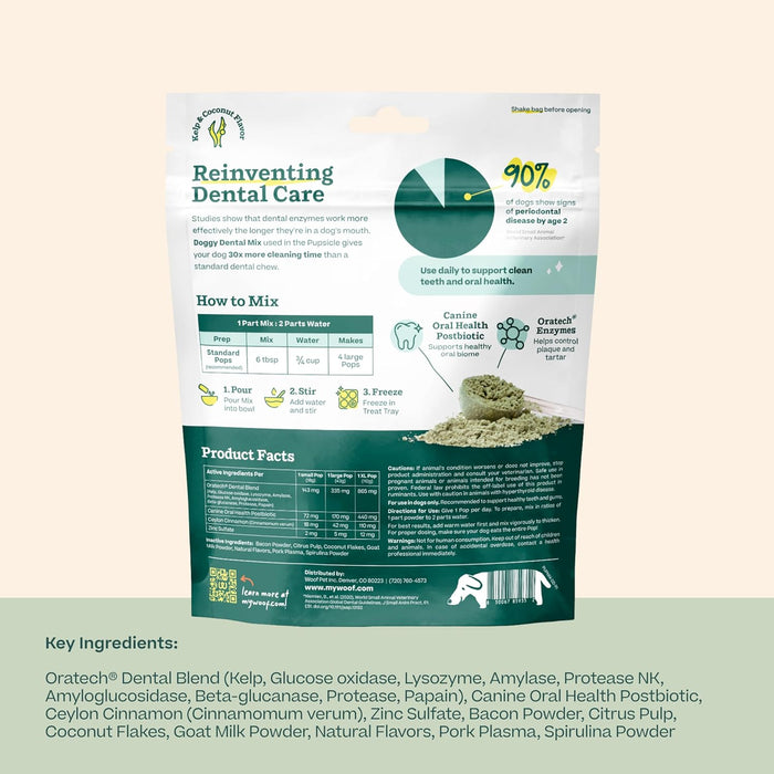 Woof Doggy Dental Mix (5.5 oz)