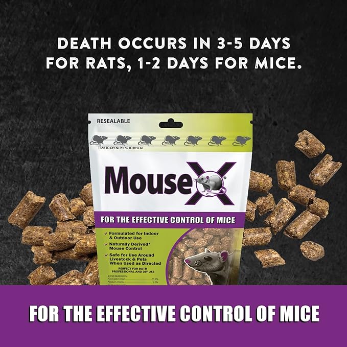 MouseX Rodenticide 8 oz