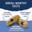 Natural Balance Yo-Gut Bites with Oats & Blueberries Dog Treats