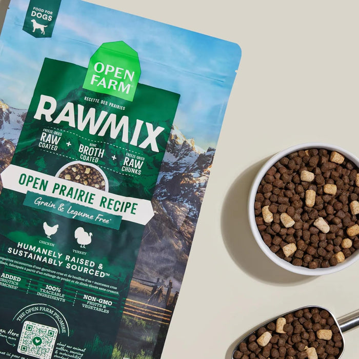 Open Farm Open Prairie Grain-Free RawMix Dog Food