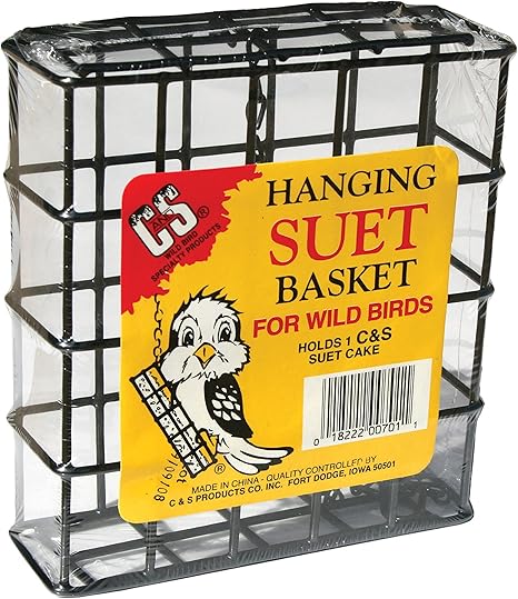 C&S Wild Bird Suet Basket