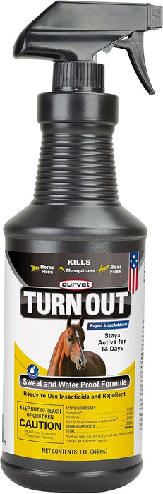 Durvet Turn Out Sweat & Waterproof Formula Spray