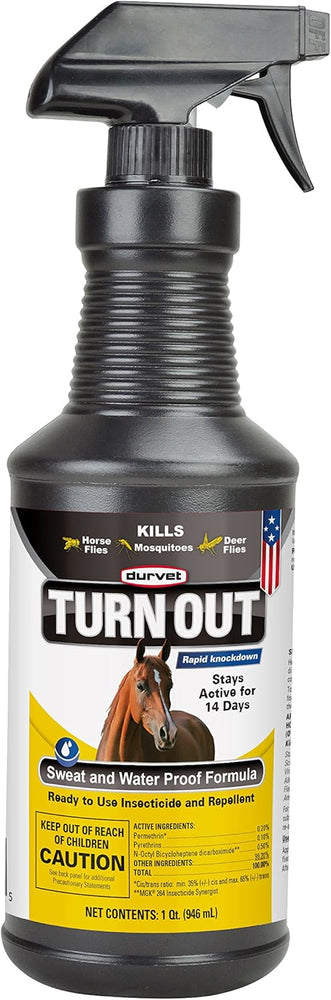 Durvet Turn Out Sweat & Waterproof Formula Spray
