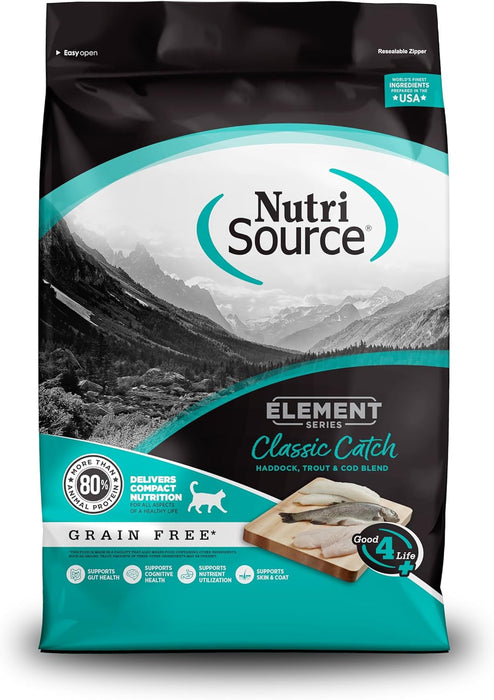 NutriSource Element Cat Classic Catch Recipe Dry Cat Food