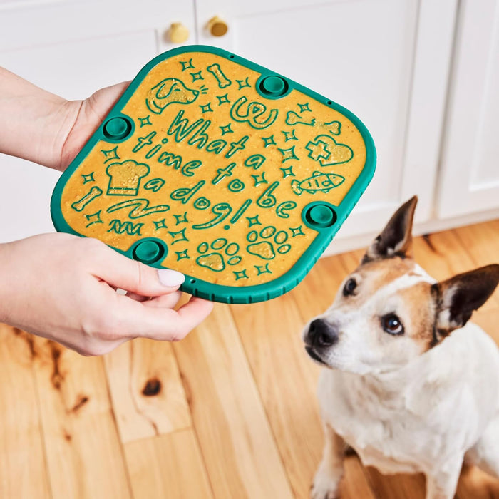 Woof FlipMat – Double-Sided Lick Mat & Slow Feeder