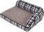 Petmate La-Z-Boy Sadie Pet Sofa Bed in Spencer Plaid for Small and Medium Dogs Up to 50 Pounds. 38 Inches x 29 Inches