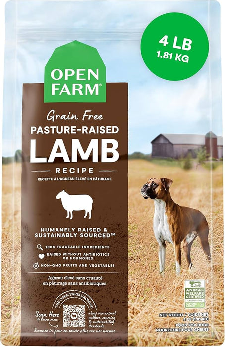 Open Farm Dog Grain Free Pasture Raised Lamb