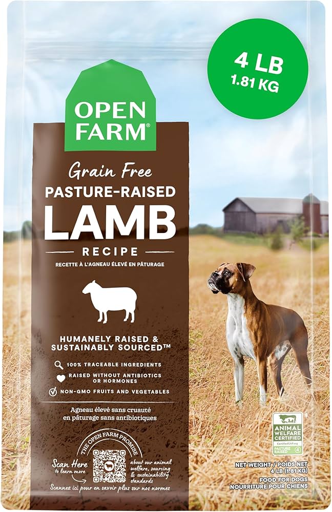 Open Farm Dog Grain Free Pasture Raised Lamb
