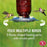 Perky-Pet Red Mason Jar Vintage Glass Hummingbird Feeder – 32 oz