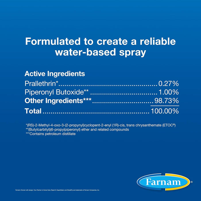 Repel-X PE Emulsifiable Fly Spray Concentrate – 1 Quart