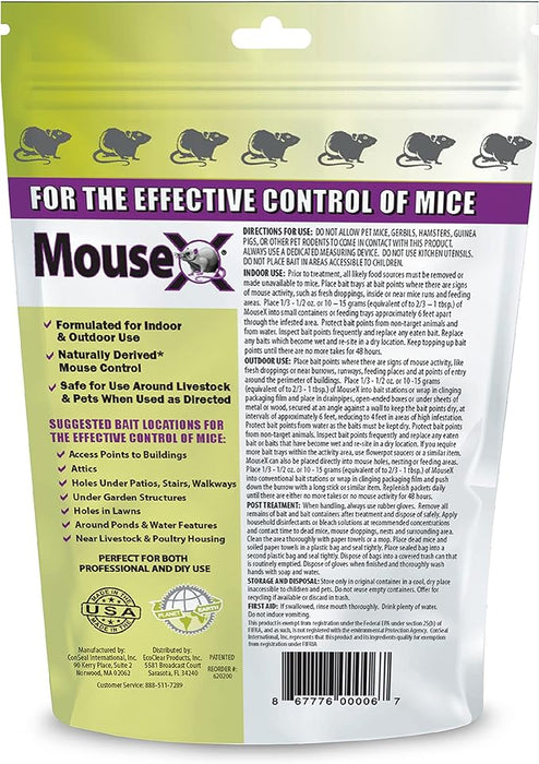 MouseX Rodenticide 8 oz