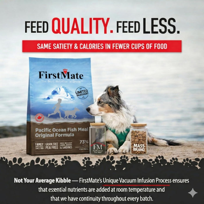 FirstMate Limited Ingredient Grain Free Pacific Ocean Fish Meal Original Formula Dry Dog Food