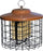 Squirrel-X Squirrel Proof Double Suet Feeder Brown