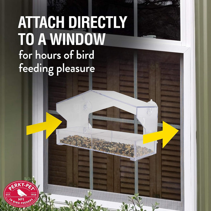 Perky-Pet Window Bird Feeder