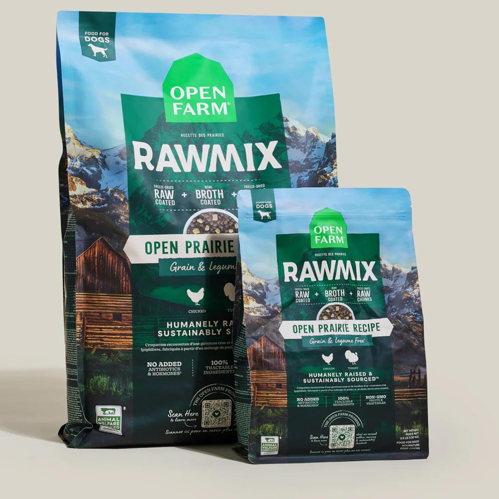 Open Farm Open Prairie Grain-Free RawMix Dog Food