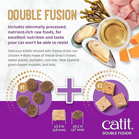 Catit Recipes Double Fusion Indoor Cat – Chicken Recipe