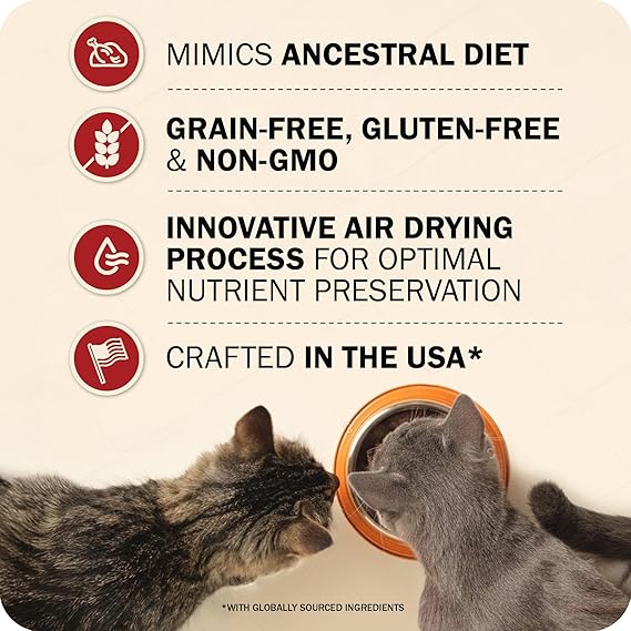 Redbarn Gently Air Dried Powerfood Chicken Recipe Cat Food, 2 lb