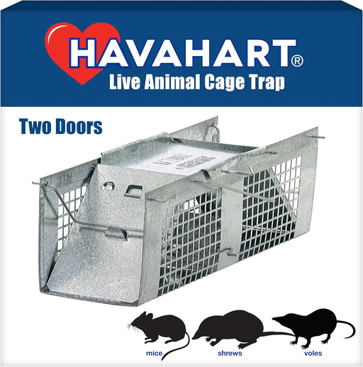 Havahart 2-Door Extra Small Animal Trap (10" x 3" x 3")