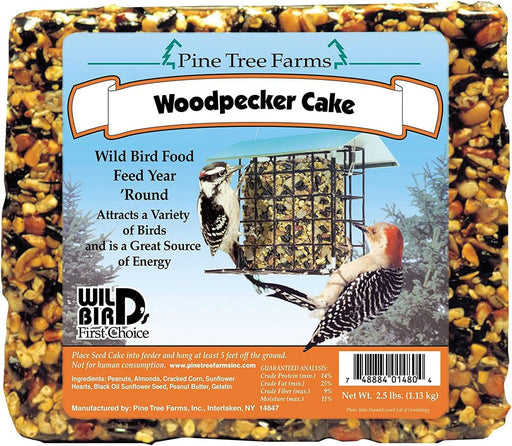 Pine Tree Farms Seed Cake Woodpecker 2.5 Lb