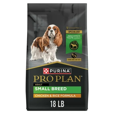 Purina Pro Plan Small Breed Chicken And Rice Formula Dry Dog Food 6 lb Bag