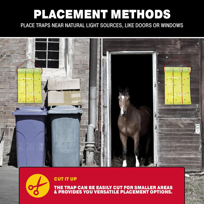 Catchmaster Pro Series Giant Fly Glue Trap - 30 Ft