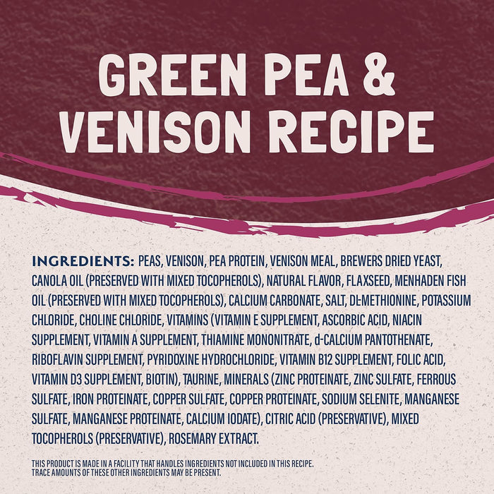 Natural Balance Limited Ingredient Reserve Grain-Free Green Pea & Venison Dry Cat Food