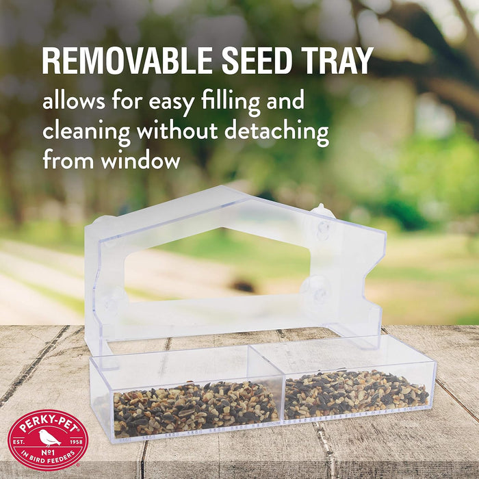 Perky-Pet Window Bird Feeder