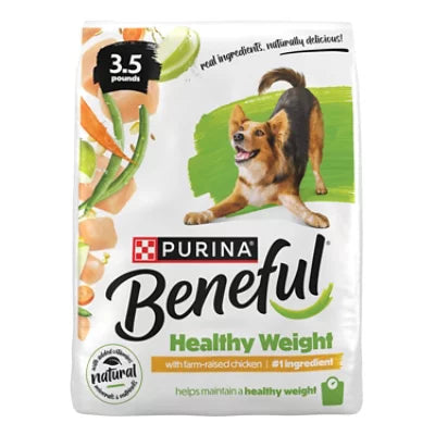 Purina Beneful Healthy Weight With Farm-Raised Chicken Dry Dog Food 3.5 lb