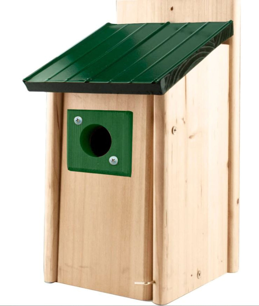 Audubon Lake & Cabin Bluebird House W/Predator Guard