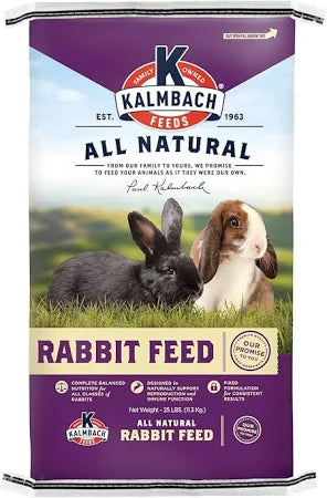Kalmbach Rabbit Feed 25 Lb Bag | Premium Animal Feed — NurturePet Pet ...