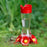 Perky-Pet Glass Hummingbird Feeder for Outdoors with Perches & Guards