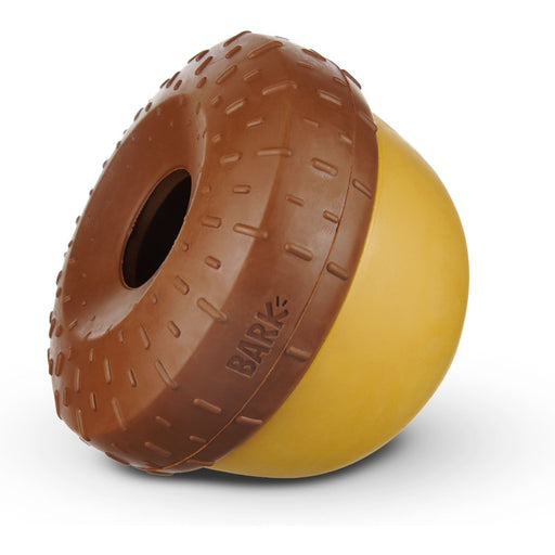 BARK Acornucopia Treat Dispensing Tough Dog Chew Toy, Brown