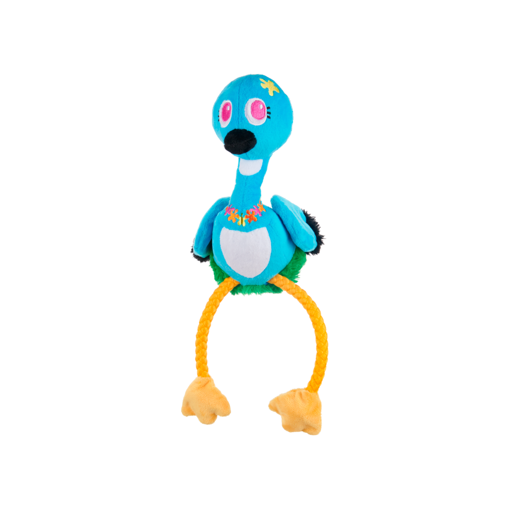 BARK Ani The Nene Goose Plush Dog Toy, Multi Colored ALL Sizes