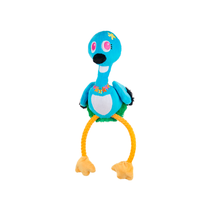 BARK Ani The Nene Goose Plush Dog Toy, Multi Colored ALL Sizes