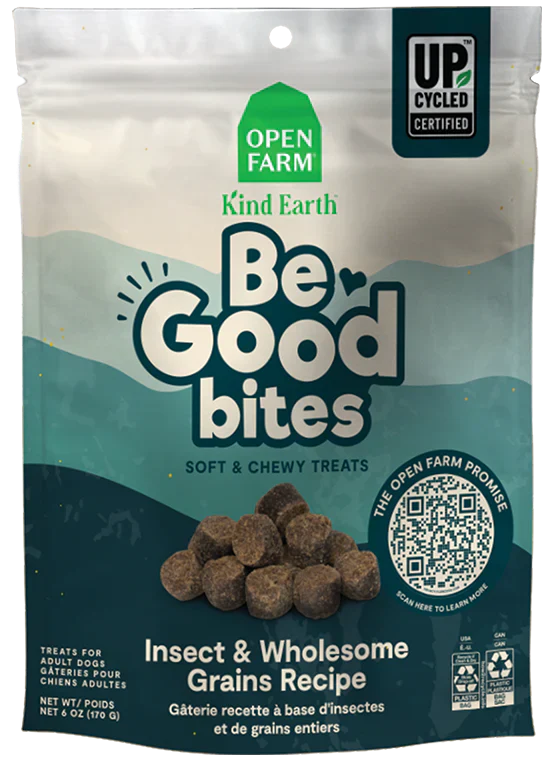 Open Farm Be Good Bites Insect Recipe — NurturePet Pet Supply