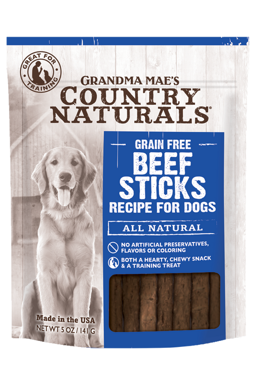 Grandma Mae's Country Naturals Grain Free Beef Sticks 5oz