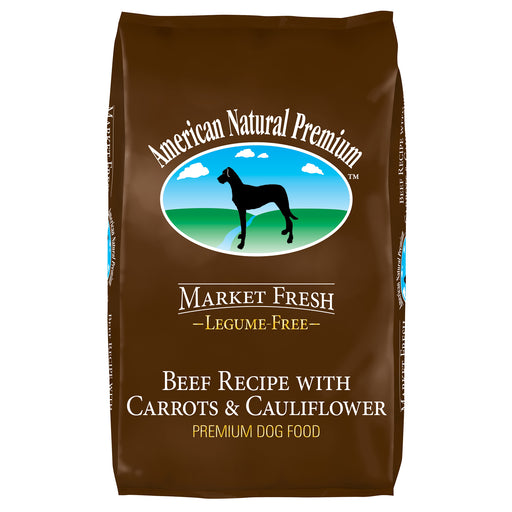 American Natural Premium Market Fresh Legume-Free Beef with Carrots & Cauliflower Dry Dog Food