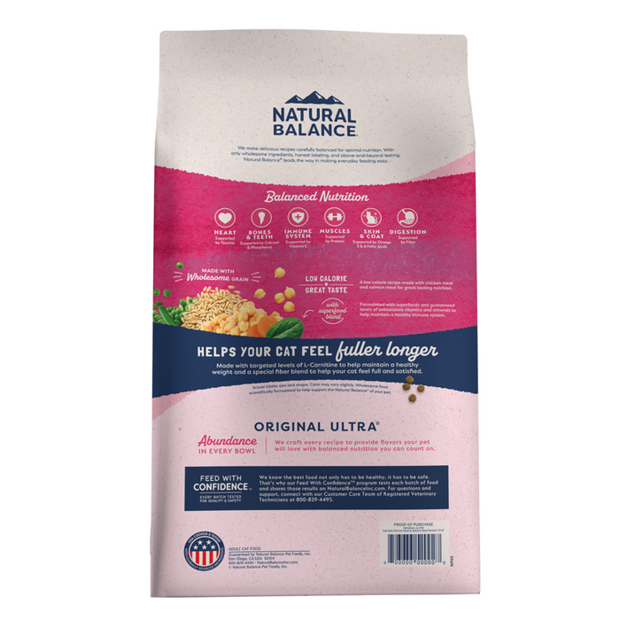 Natural Balance Fat Cats Low Calorie Dry Cat Food
