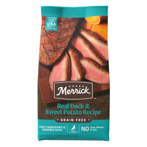 Merrick Grain Free Real Duck & Sweet Potato Dry Dog Food