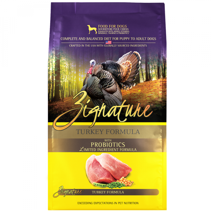 Zignature Limited Ingredient Diet Grain Free Turkey Formula Dry Dog Food