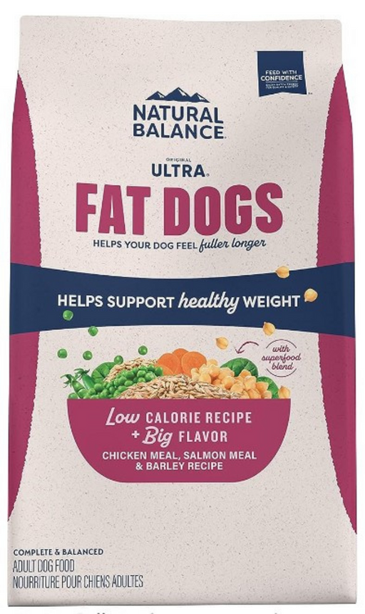 Natural Balance Targeted Nutrition Fat Dogs Recipe Dry Dog Food