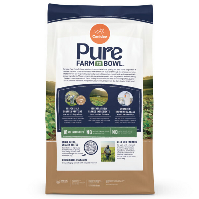 Canidae Pure Goodness Real Lamb & Sweet Potato Recipe Adult Dry Dog Food