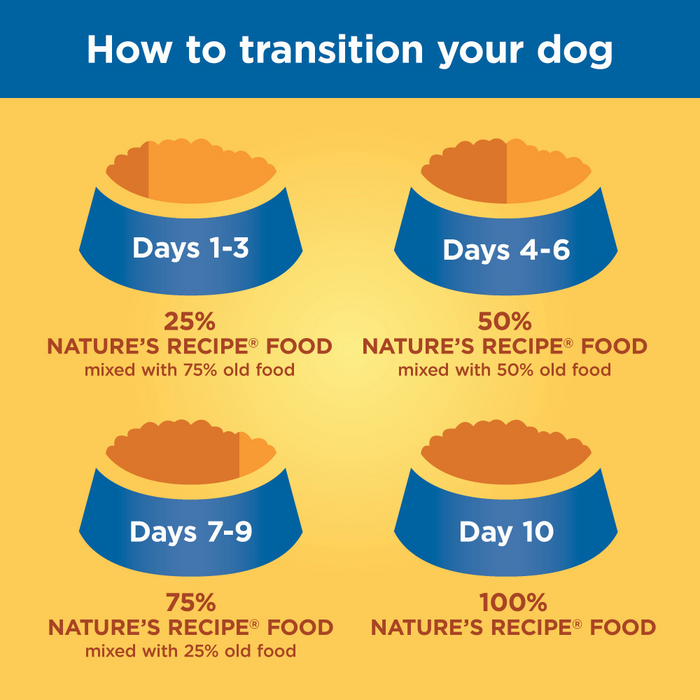 Nature's Recipe Large Breed Grain Free Chicken, Sweet Potato & Pumpkin Dry Dog Food