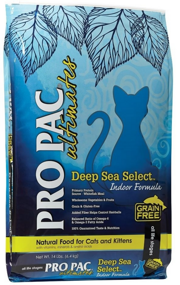 PRO PAC Grain Free Ultimates Deep Sea Select Dry Cat Food (ORIGINAL FORMULA)