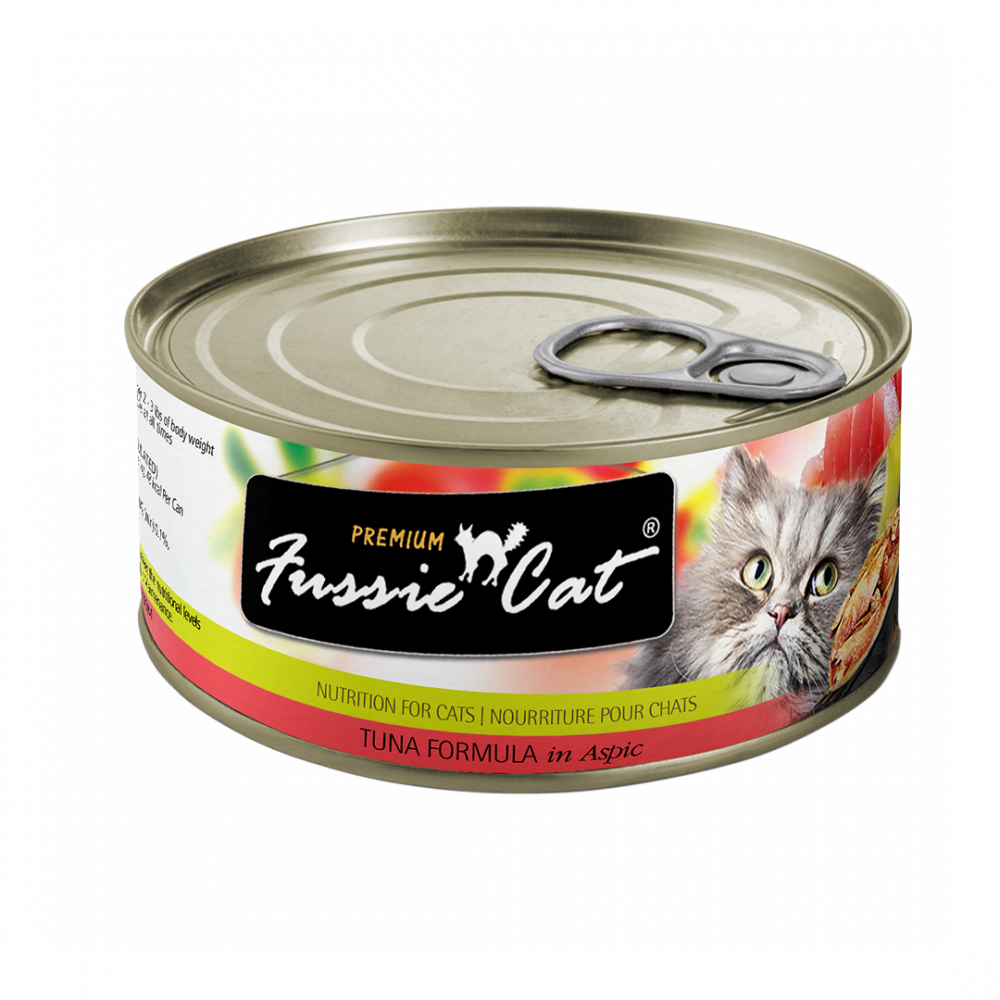 Fussie Cat Premium Grain Free Tuna in Aspic Canned Cat Food